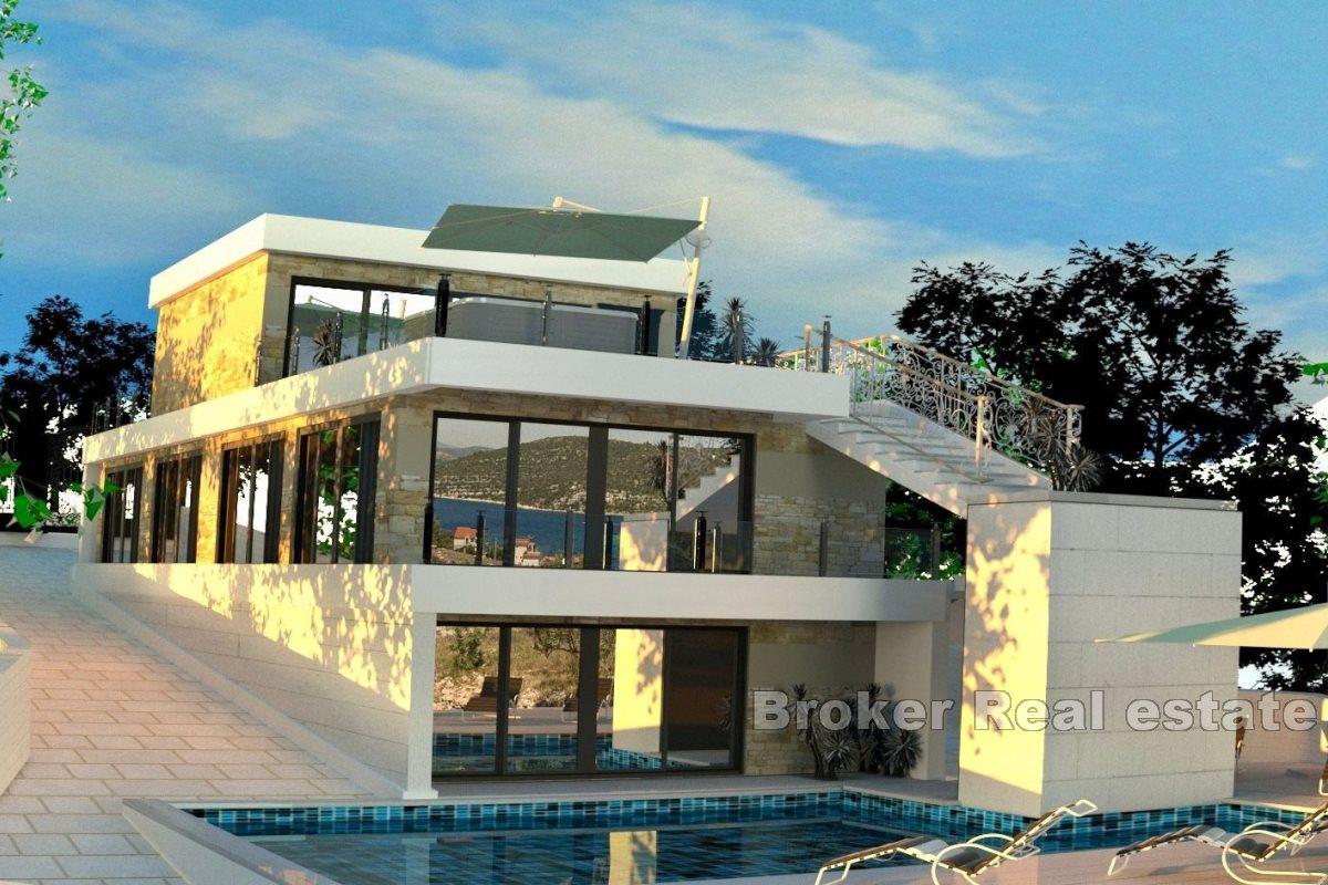 Building plot with sea view