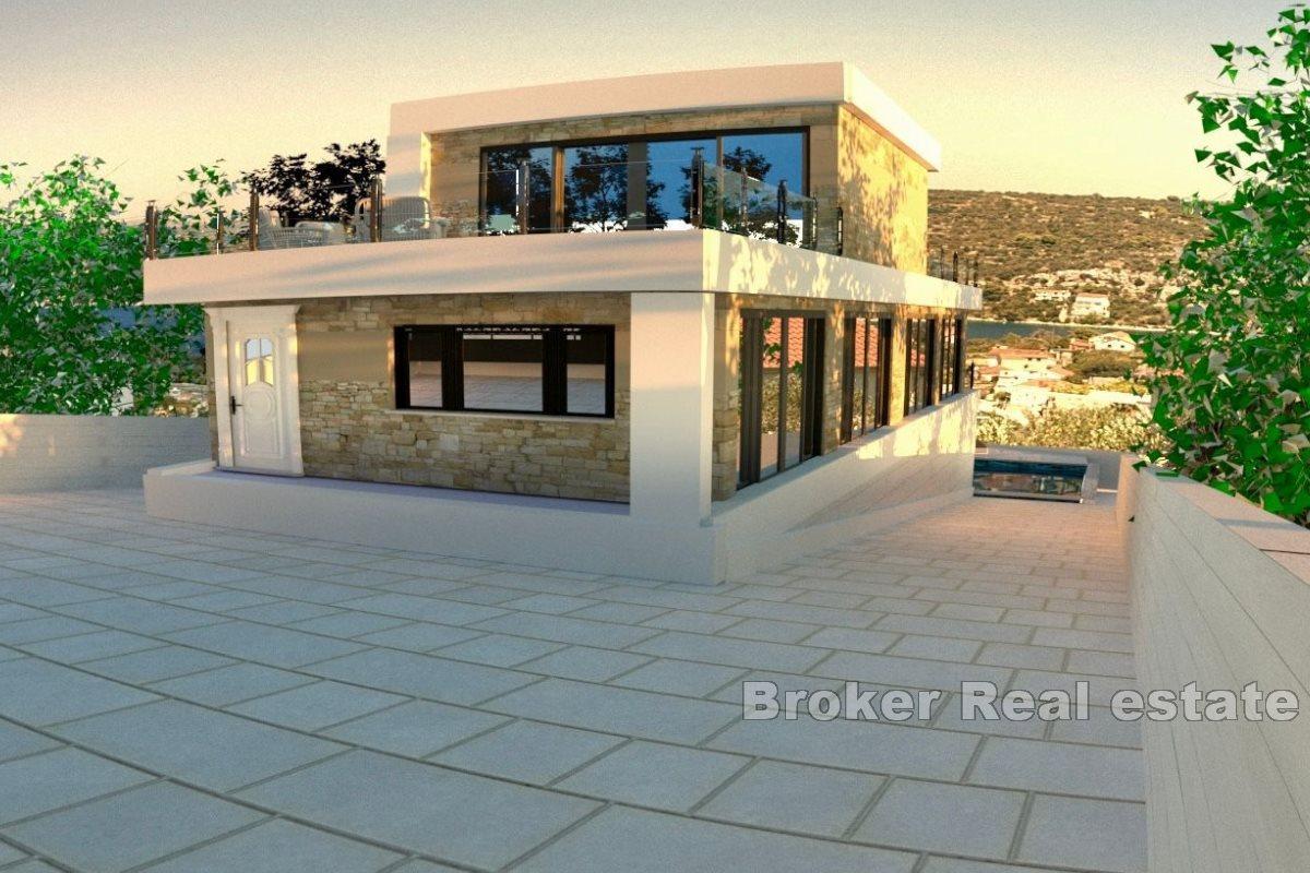 Building plot with sea view