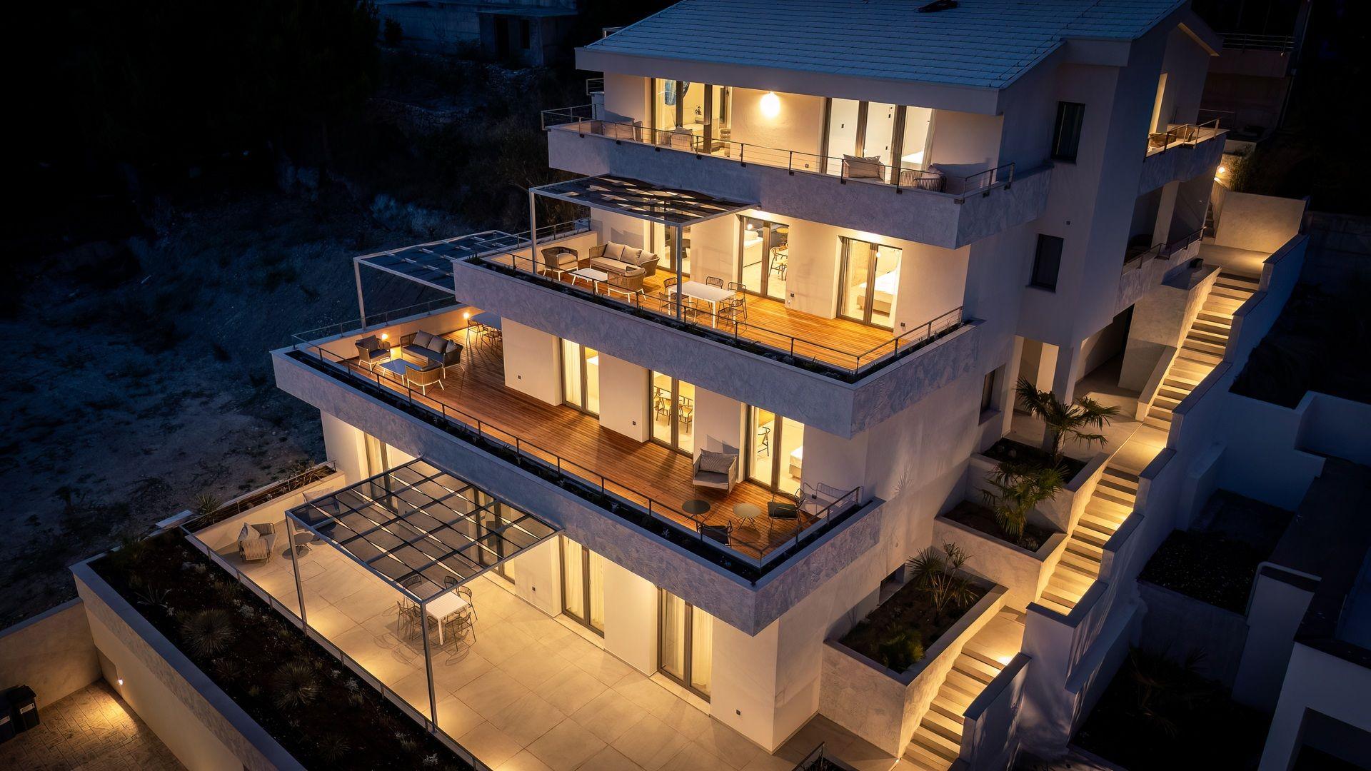 Un bellissimo edificio residenziale vicino al centro città