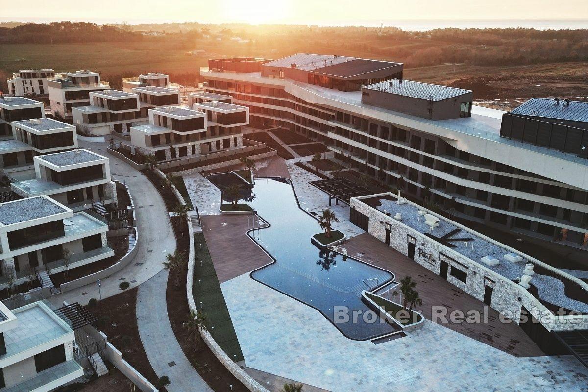 Unique apartments within a modern complex