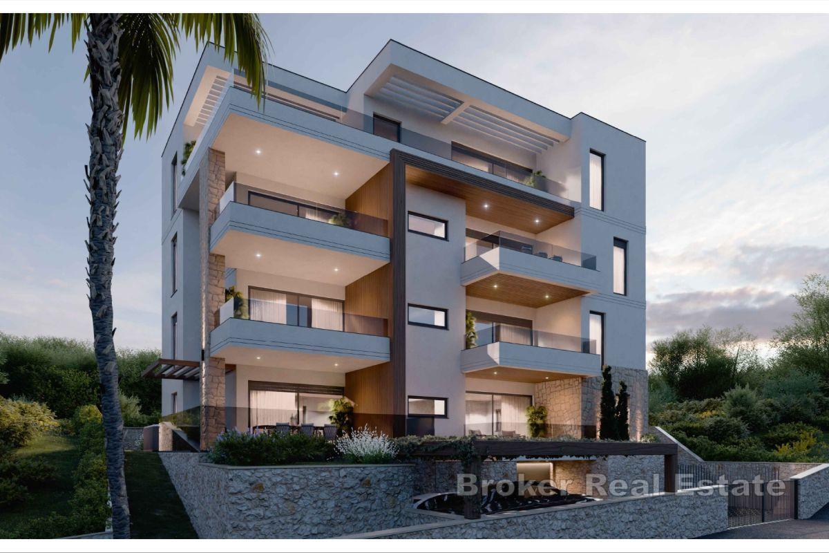 Moderno appartamento con vista mare in un nuovo edificio