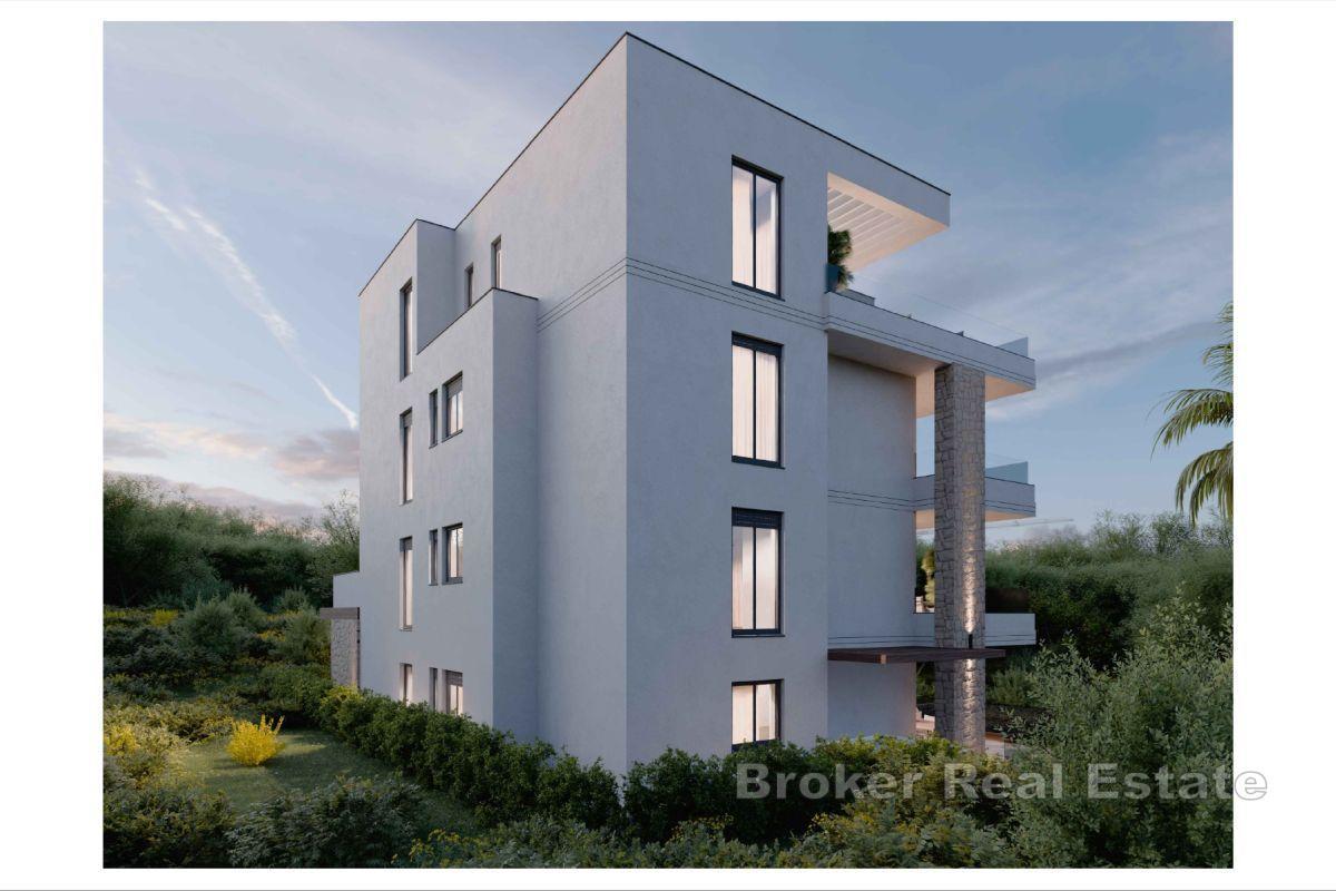 Moderno appartamento con vista mare in un nuovo edificio