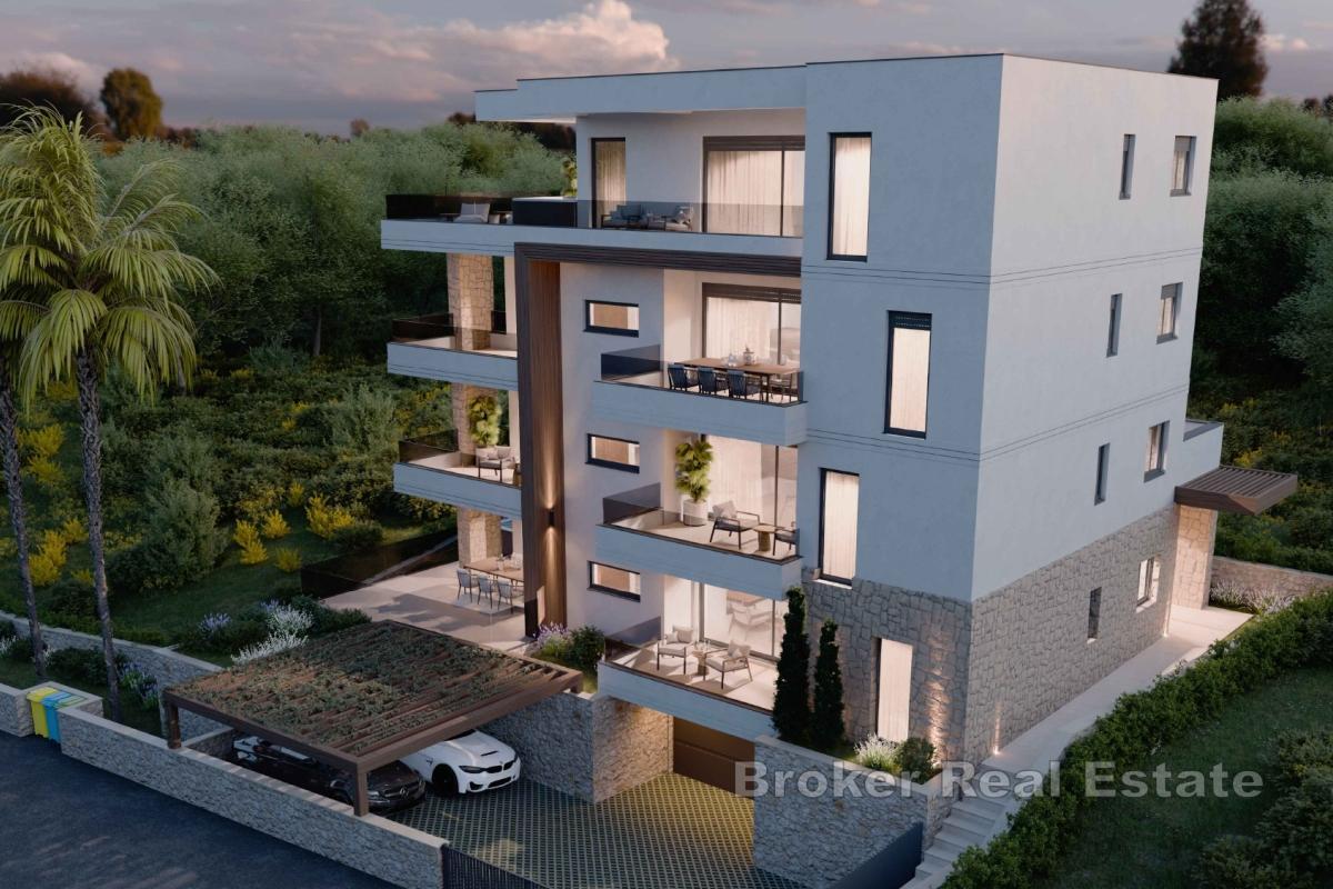 Lussuoso appartamento con vista mare in un nuovo edificio
