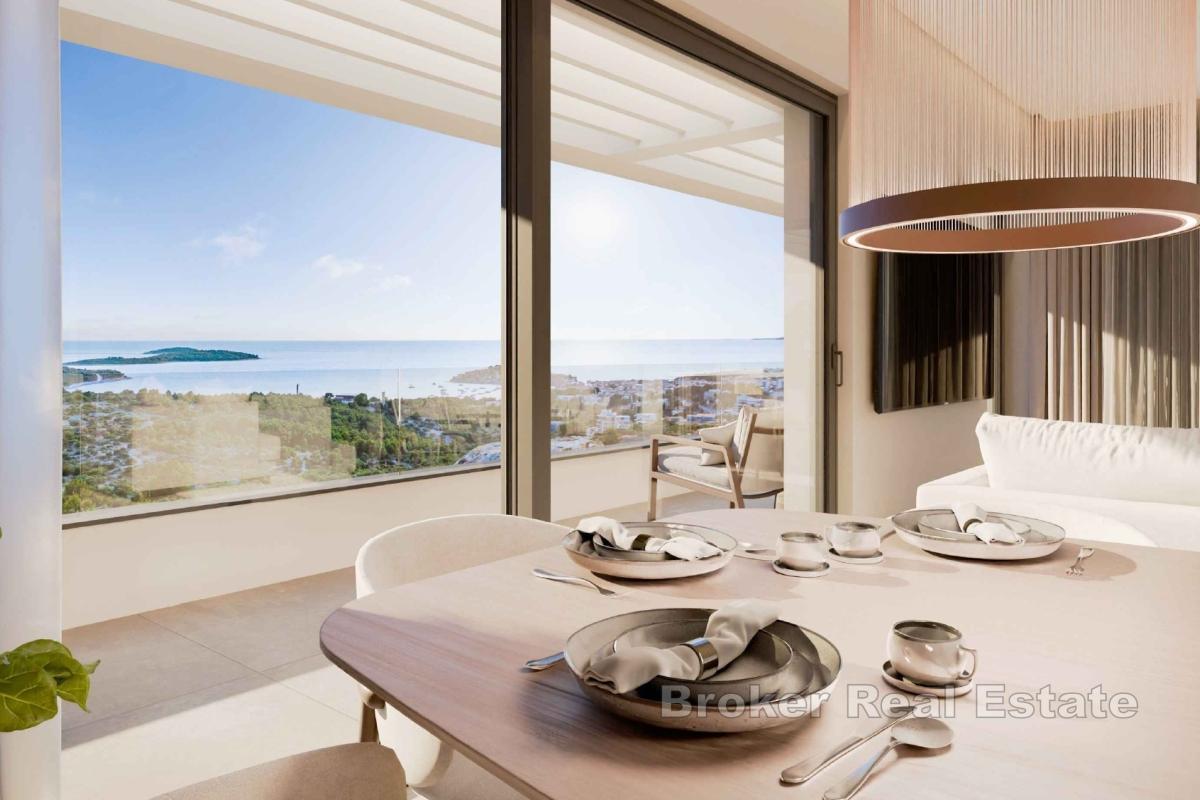 Eccezionale appartamento con vista mare in un nuovo edificio