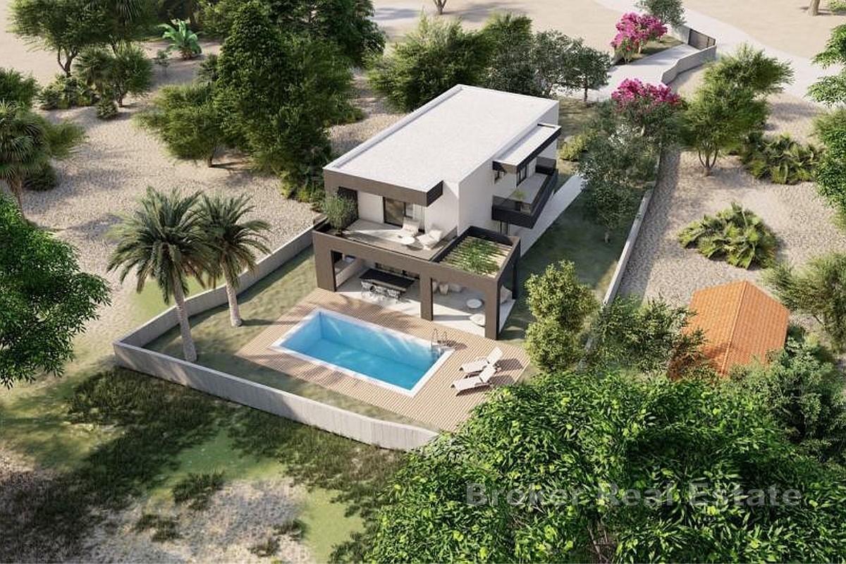 Terrain constructible avec permis de construire en bord de mer