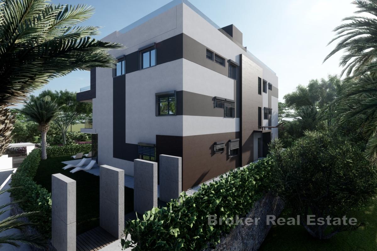 Dwupokojowy apartament z ogrodem blisko morza