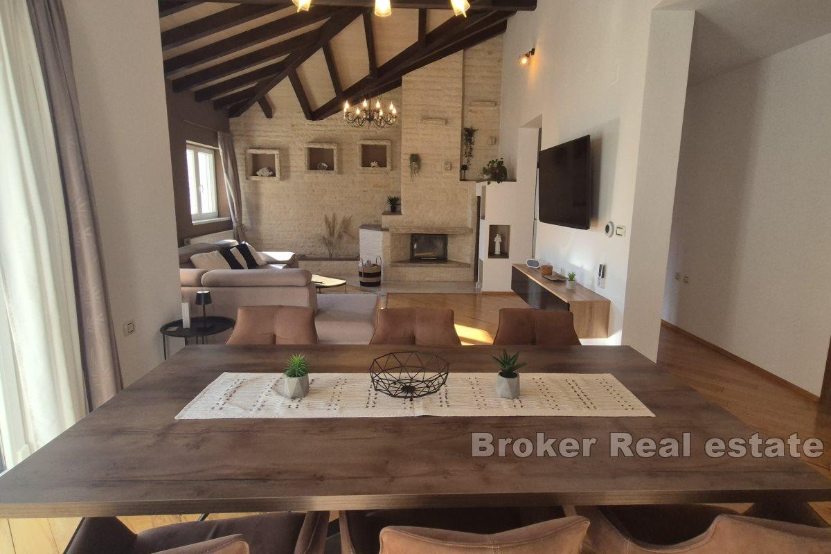 Villa with a pool and large yard