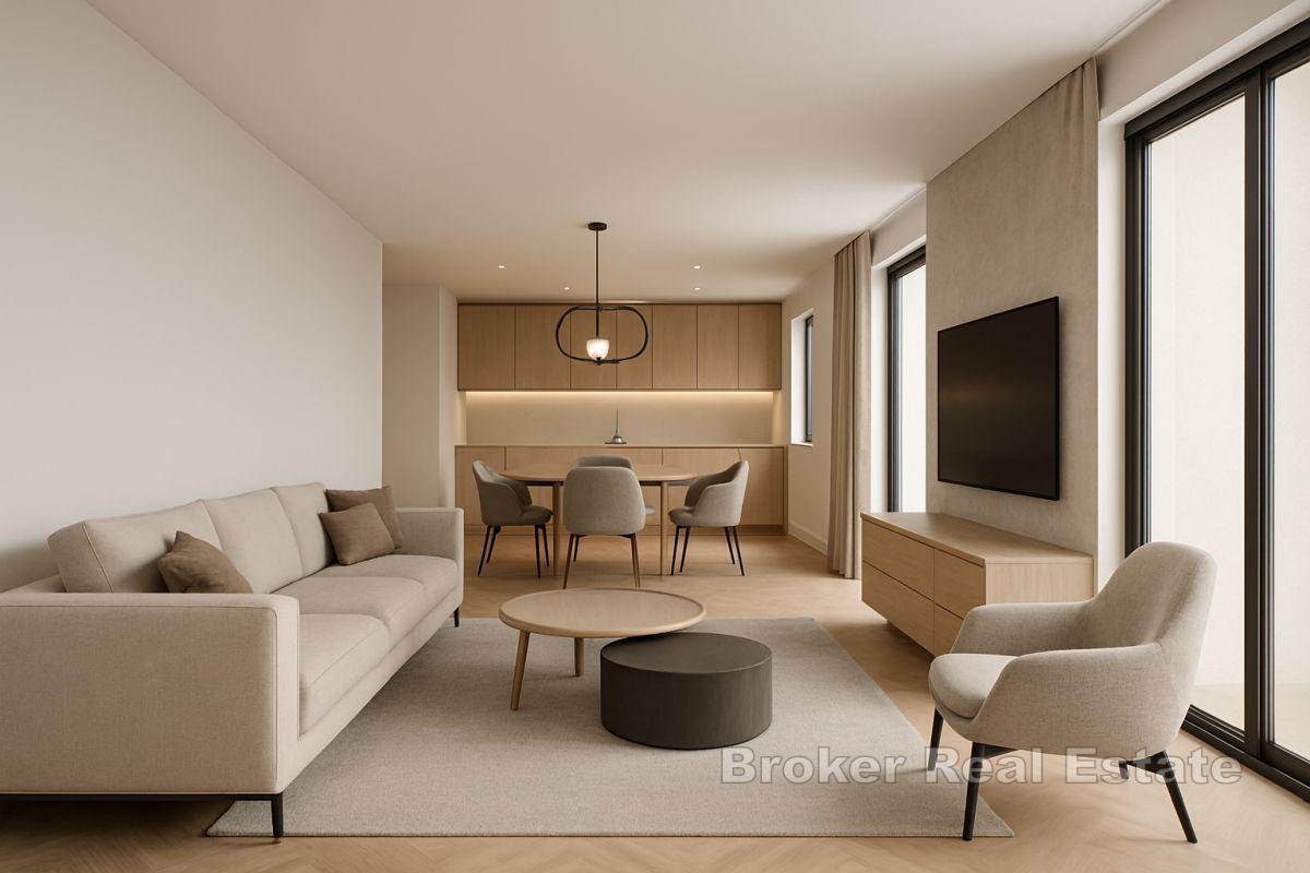 Penthouse neuf de trois chambres