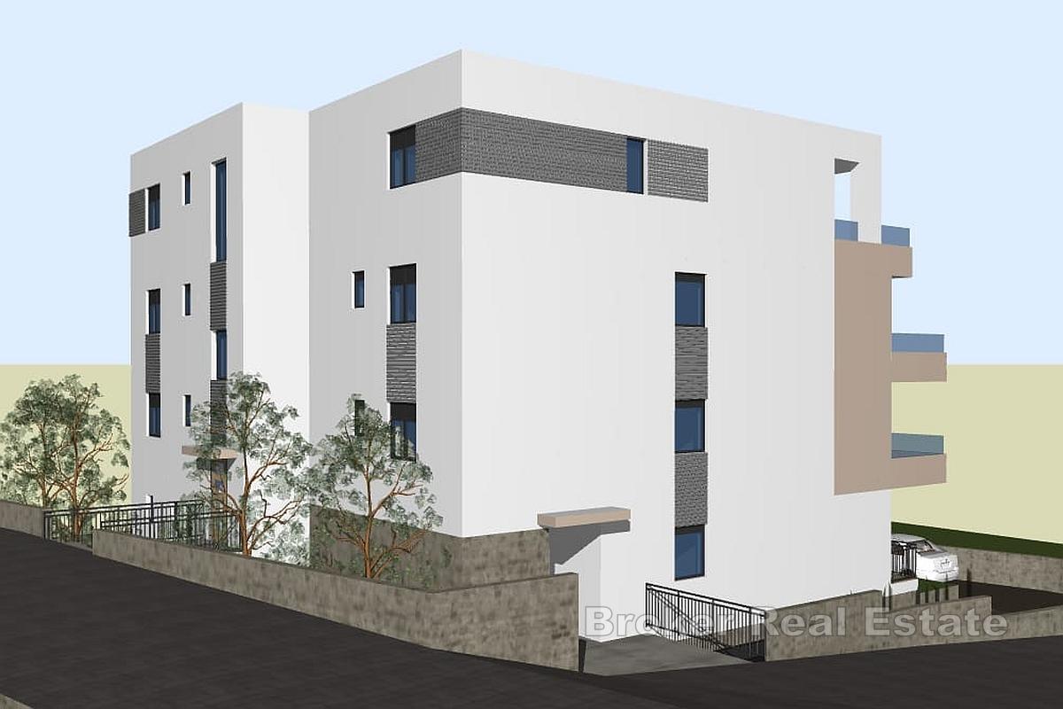 Appartamento con vista mare in un edificio di nuova costruzione