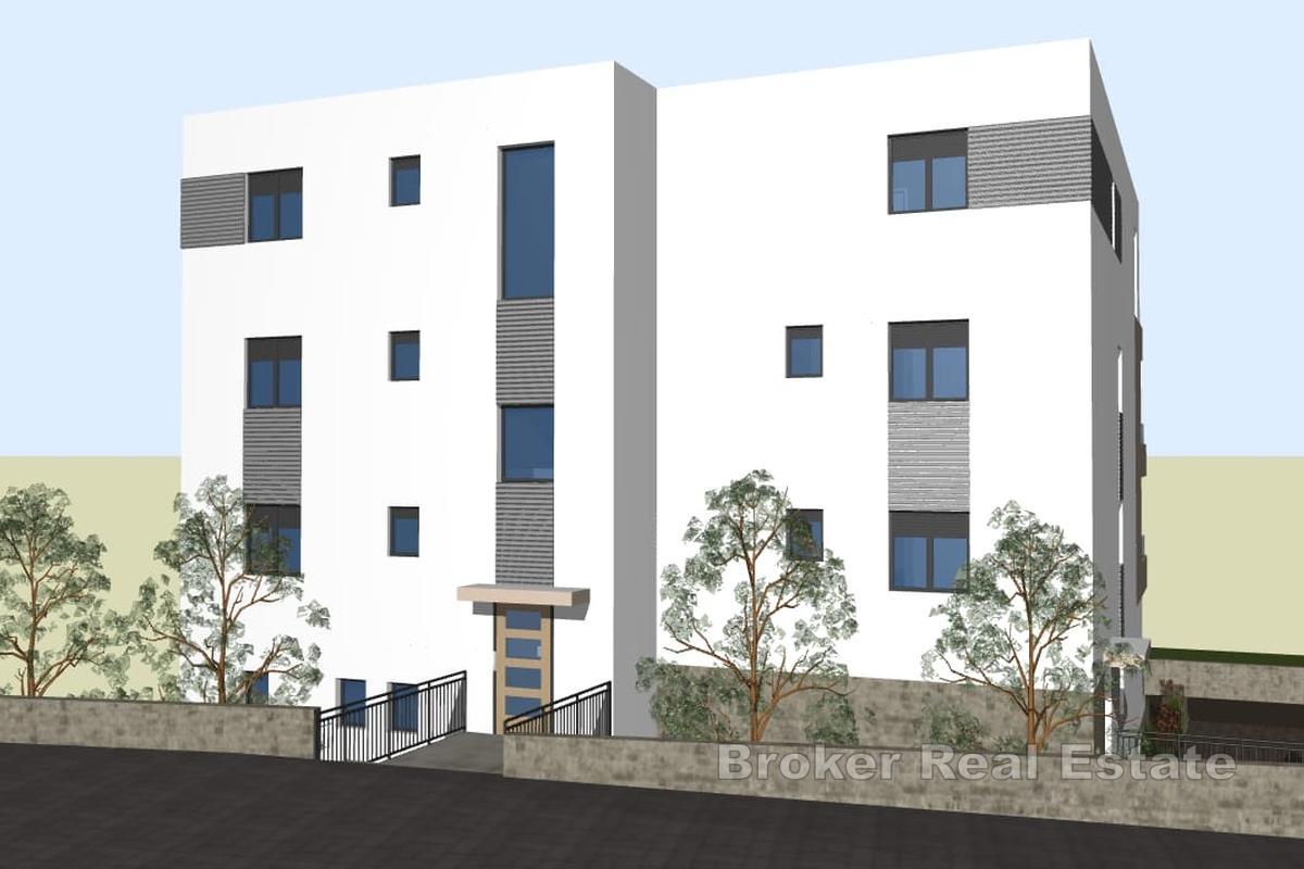 Appartamento con vista mare in un edificio di nuova costruzione