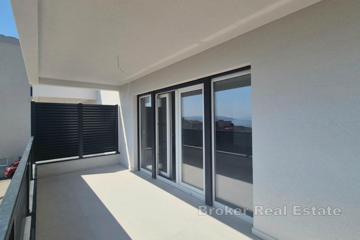 Appartamento con vista mare in un nuovo edificio