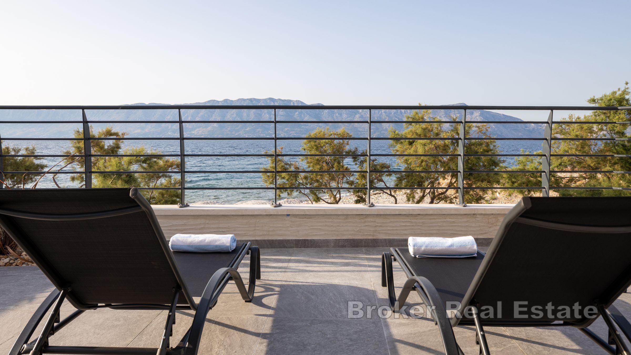 Villa isolée unique avec vue sur la mer