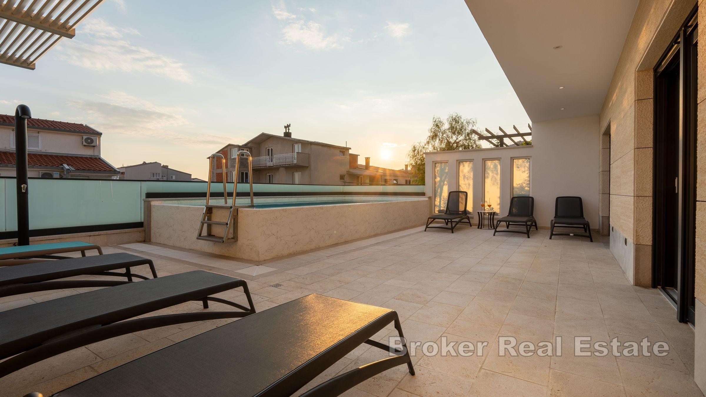 Eine einzigartige Villa mit offenem Meerblick