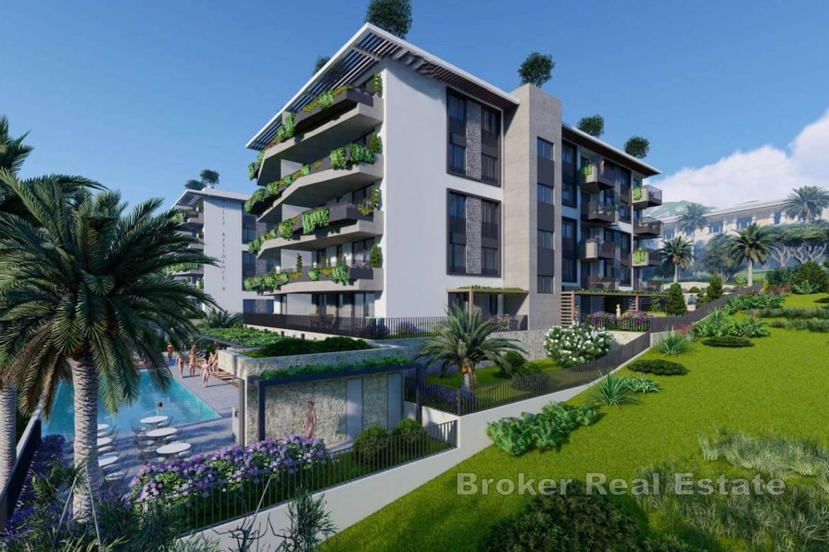 Appartamenti di pregio in un nuovo edificio con vista mare e vicinanza al mare