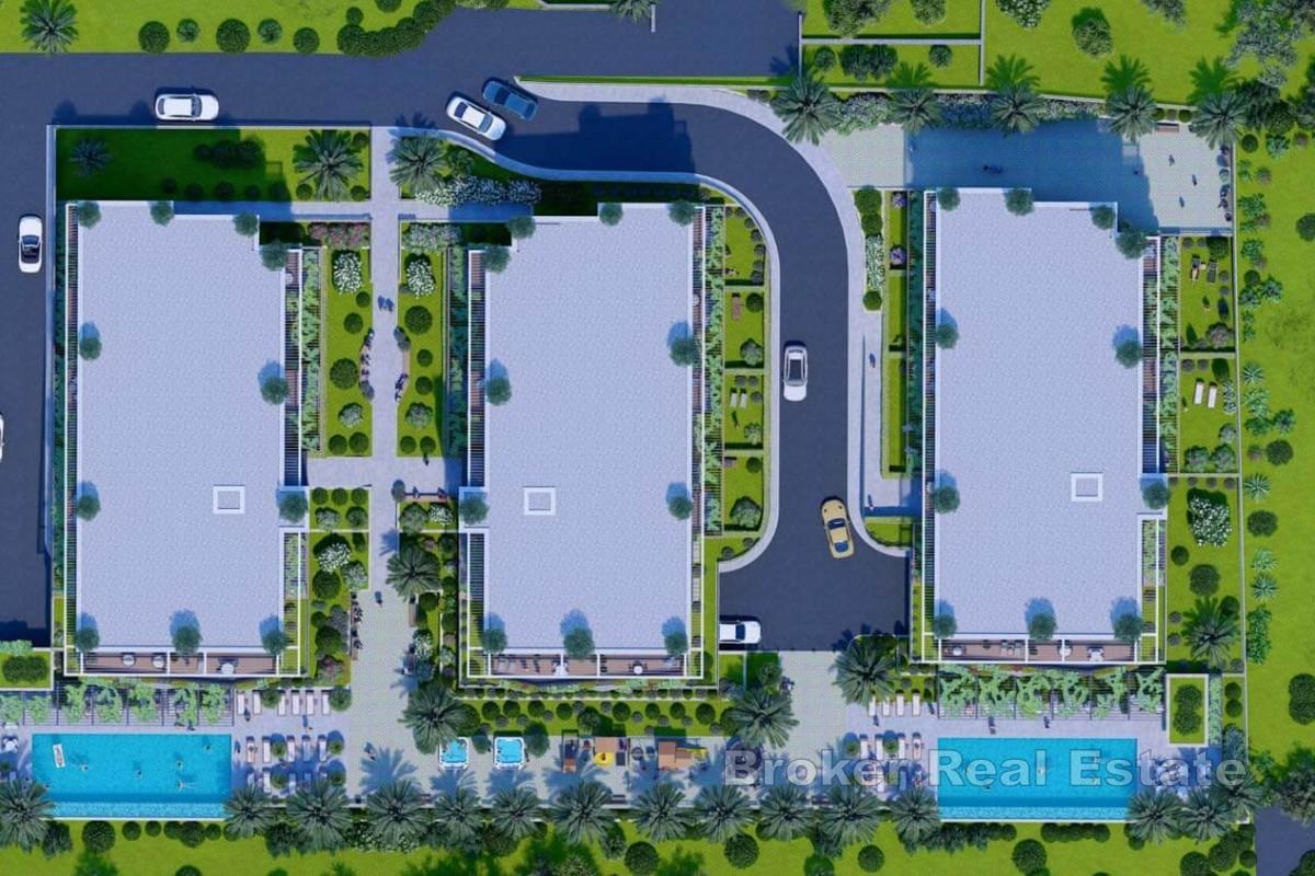 Appartamenti di pregio in un nuovo edificio con vista mare e vicinanza al mare