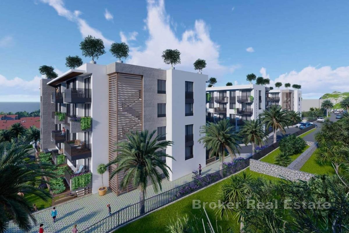 Appartamenti di pregio in un nuovo edificio con vista mare e vicinanza al mare