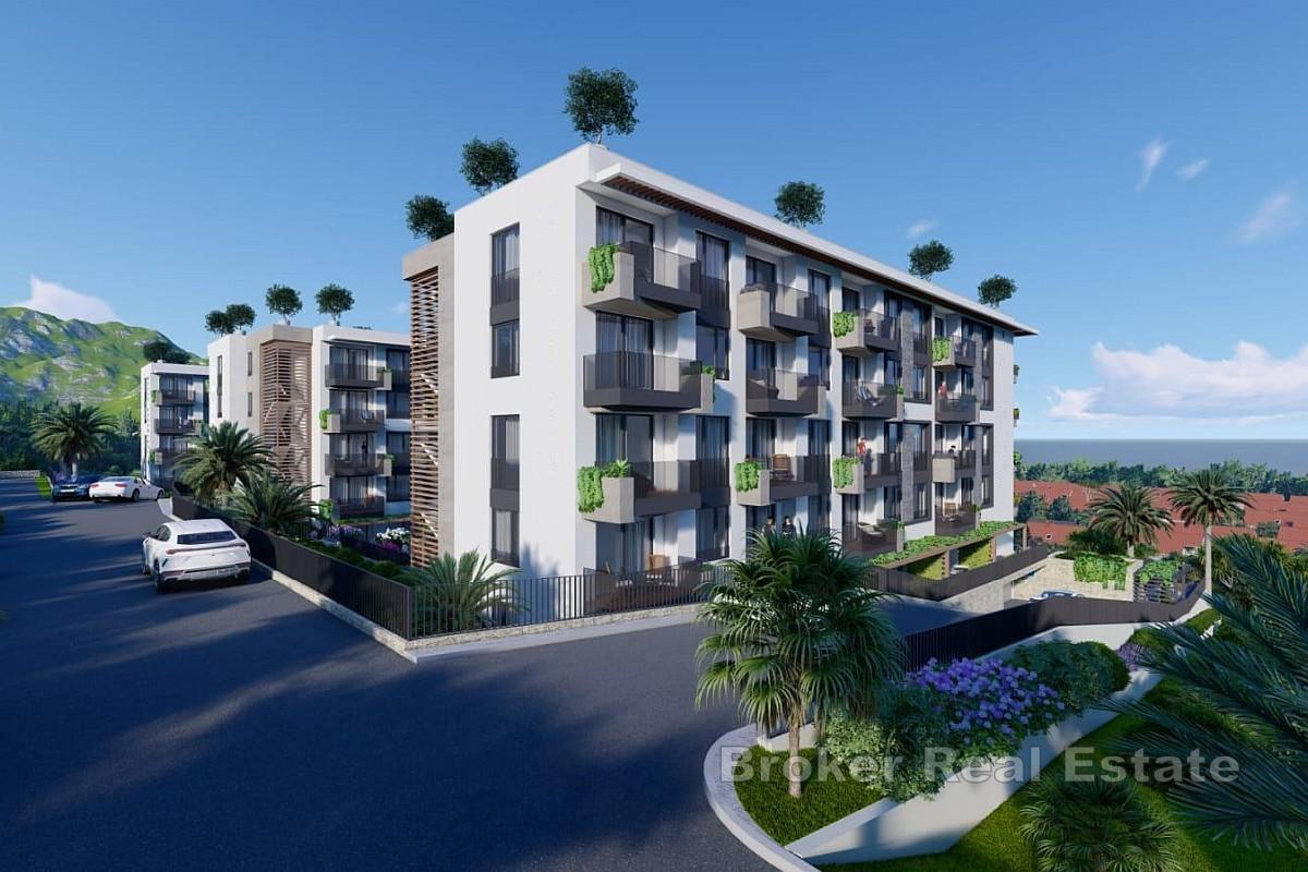 Appartamento con due camere da letto in un edificio di nuova costruzione vicino al mare