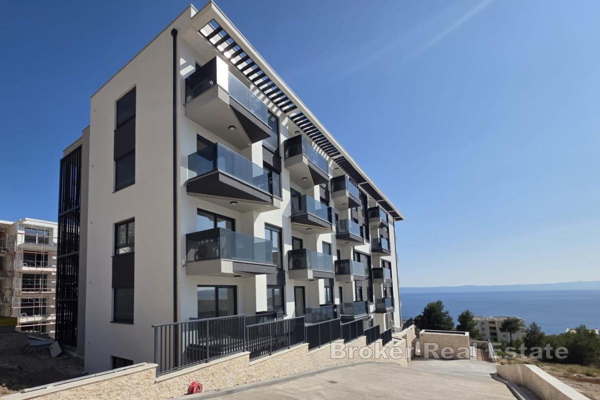 Wunderschöne Dreizimmerwohnung in einem Neubau mit Meerblick