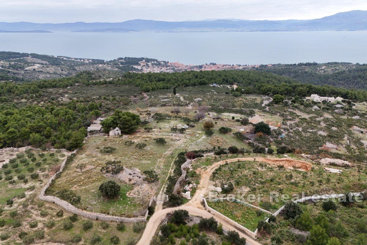 Ranch-Anwesen mit Blick auf das Meer und die Inseln