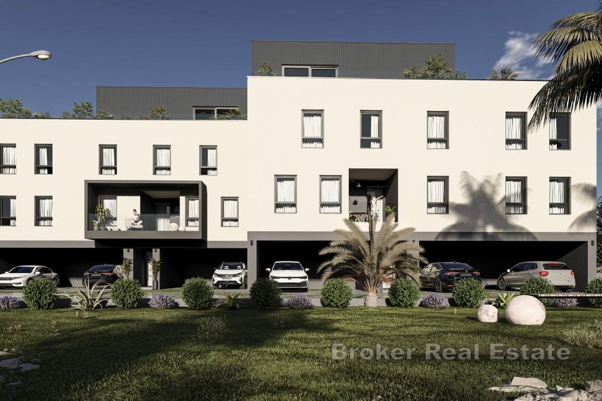 Modern nybyggnad - lägenhet med två sovrum, loggia