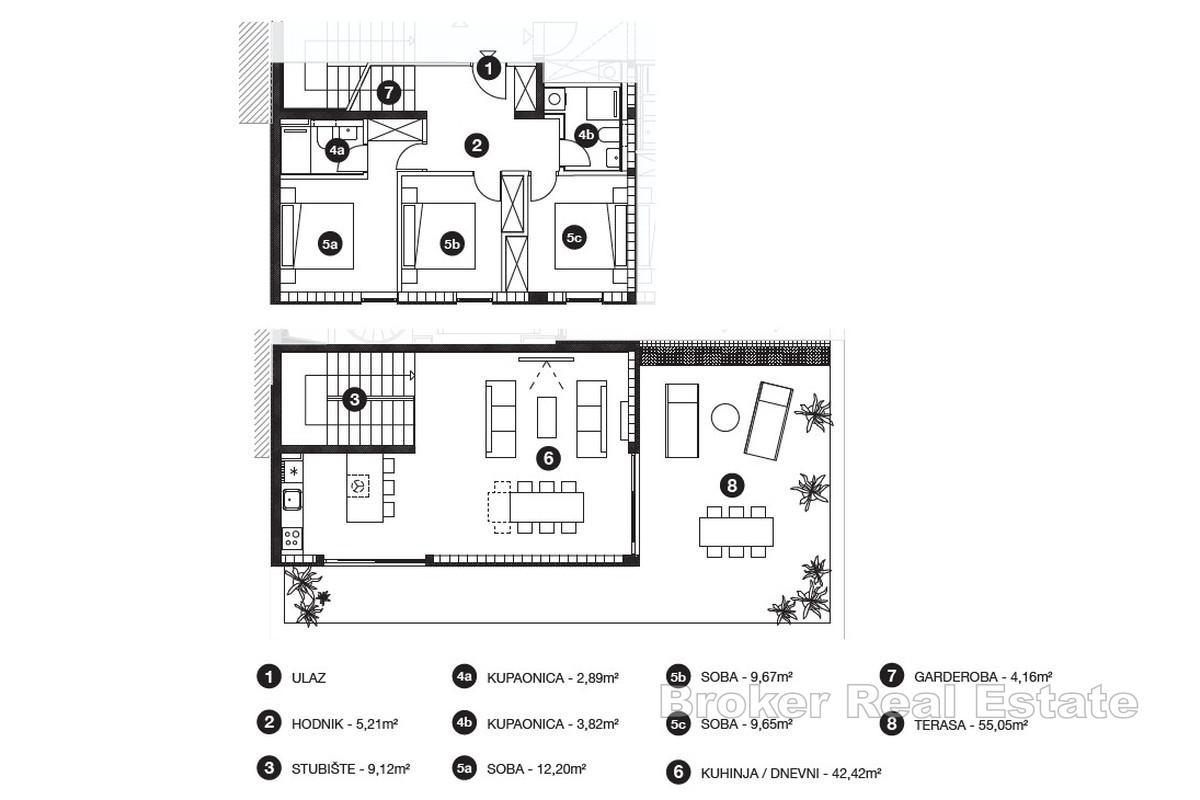 Nuova costruzione - moderno appartamento duplex con ampia terrazza