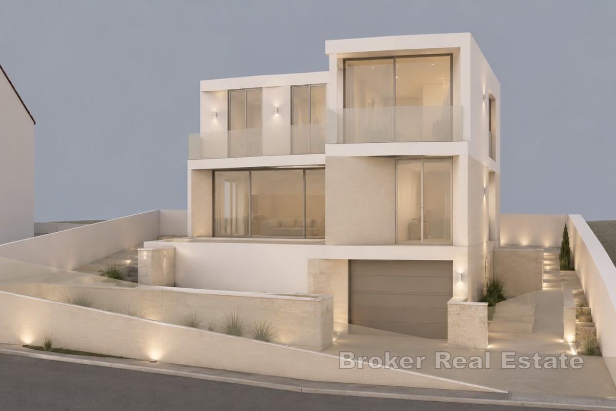 Terreno edificabile a Vis con permesso di costruzione e progetto per villa