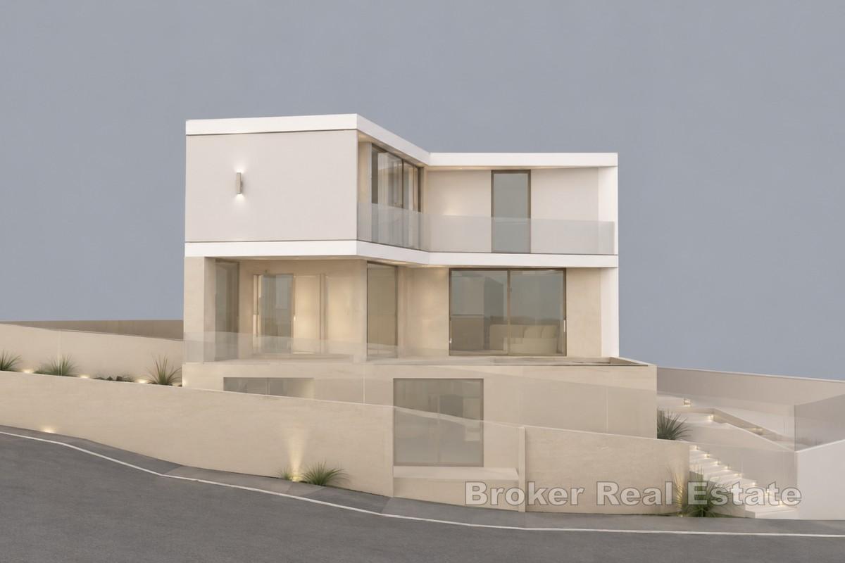 Terreno edificabile a Vis con permesso di costruzione e progetto per villa
