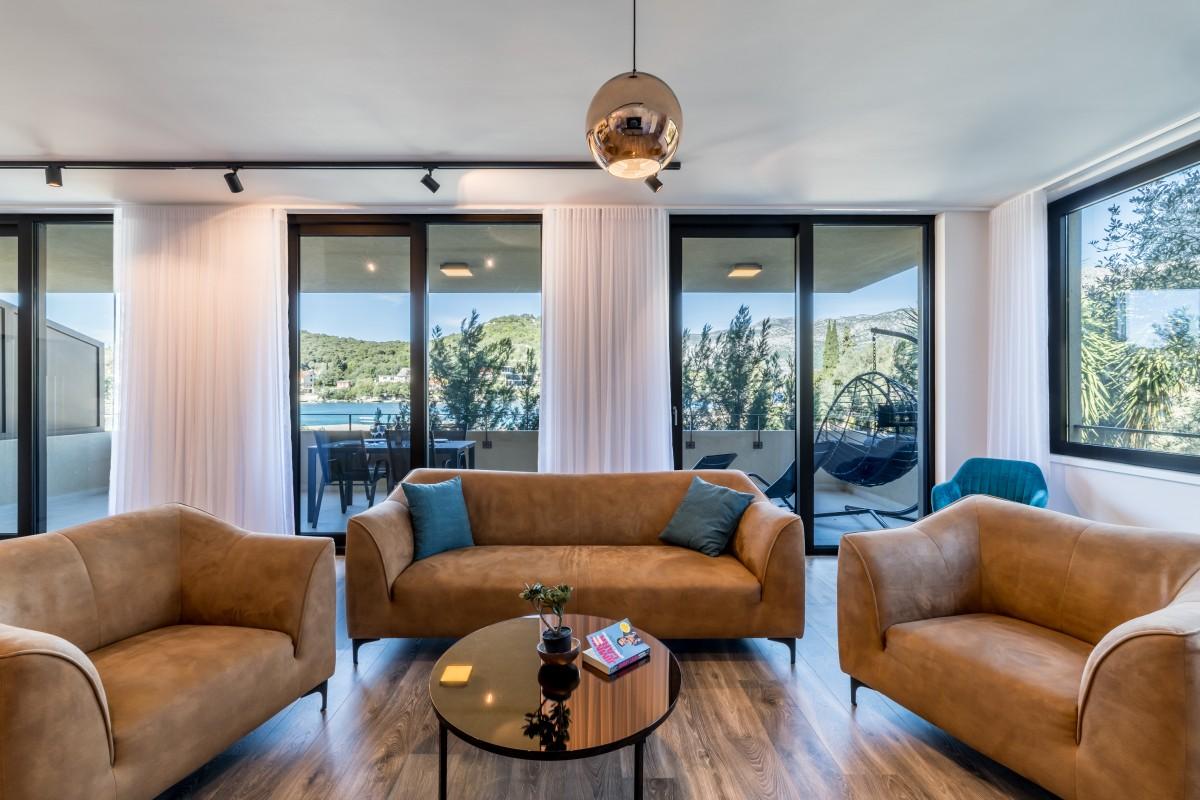 Apartament nad morzem na wyspie