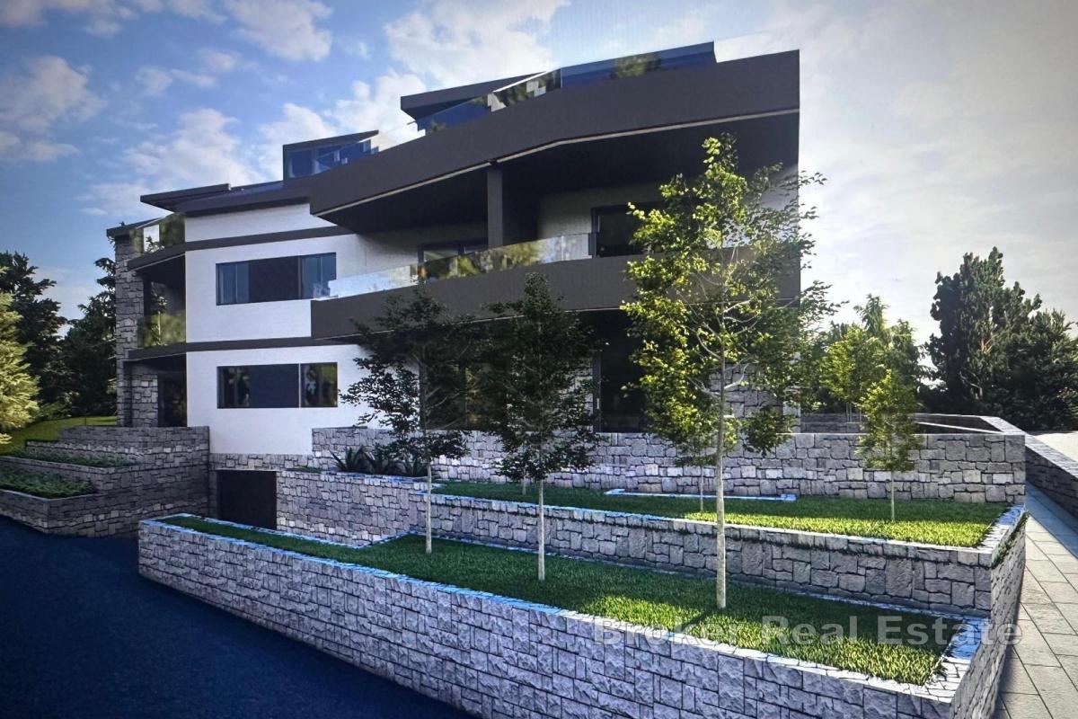 Appartamento con due camere da letto in un nuovo edificio, sulla costa