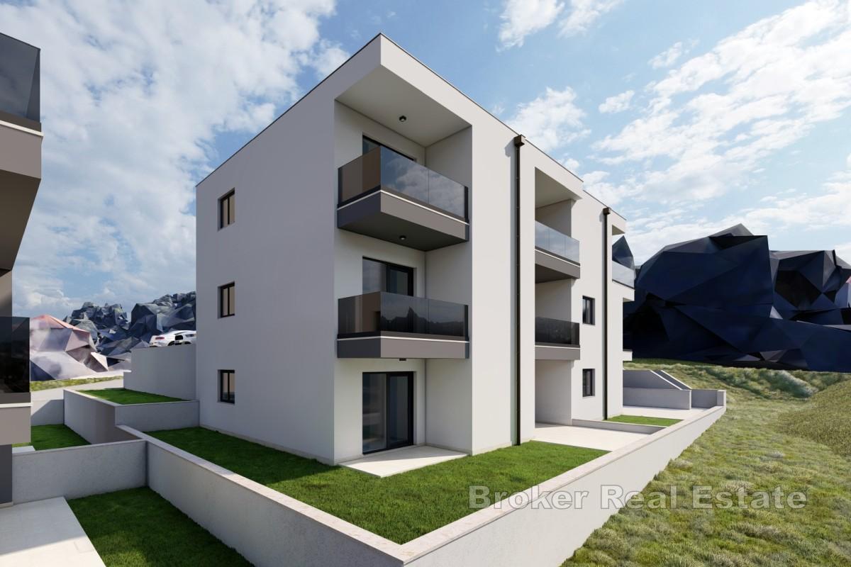Appartamento con una camera da letto e giardino vicino a Spalato