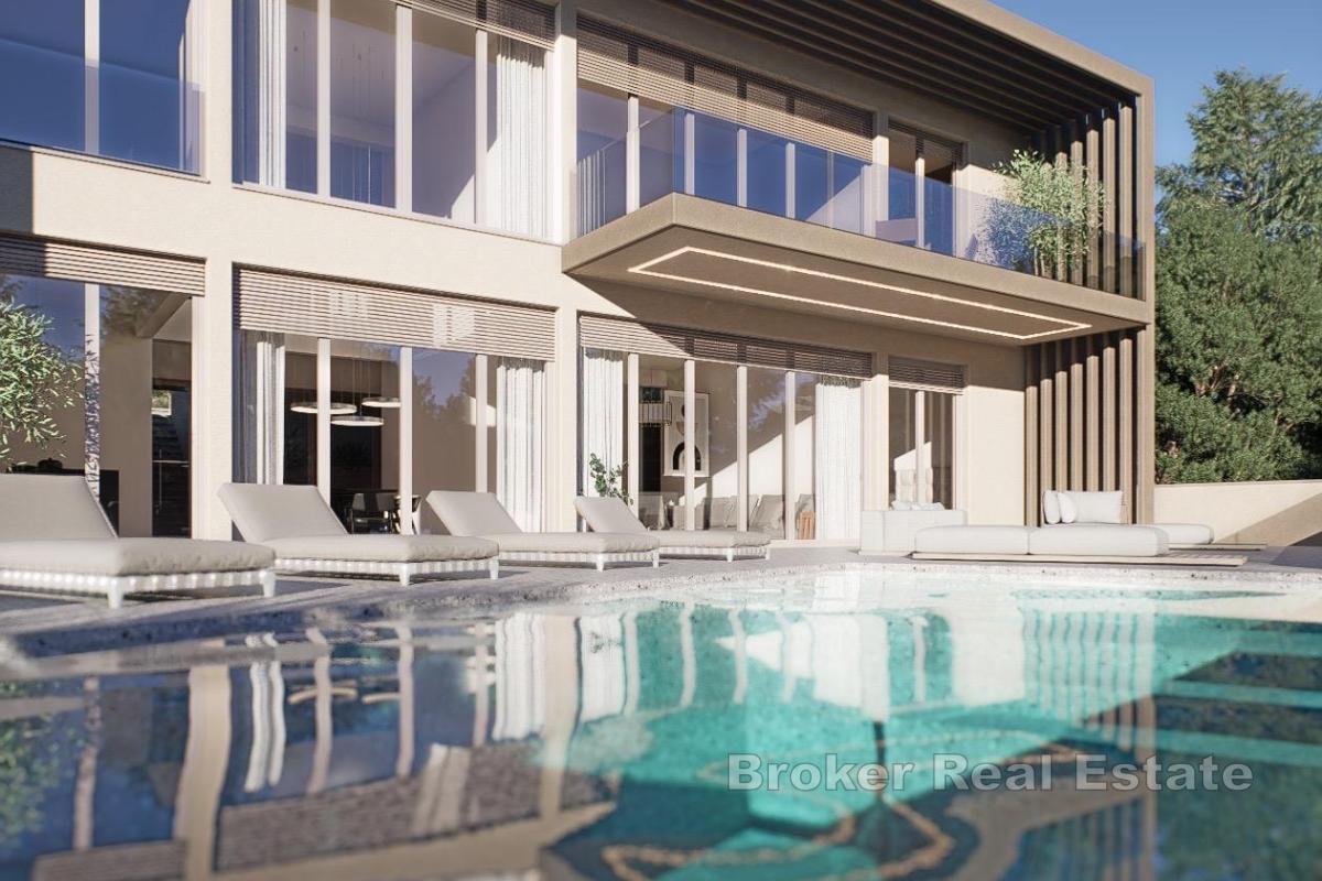 Villa con vista mare