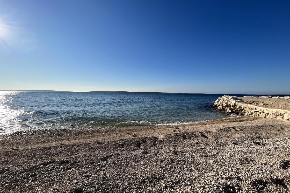 Ackerland am Meer