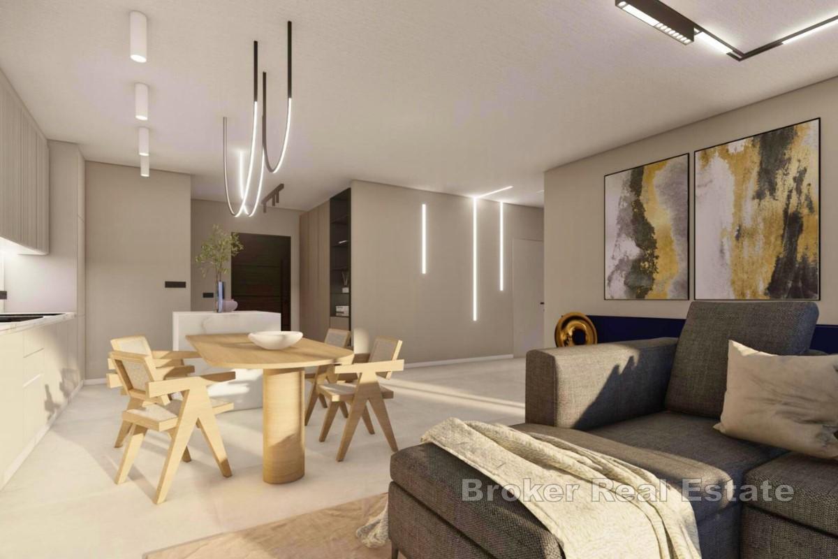 Moderne Erdgeschosswohnung mit Pool