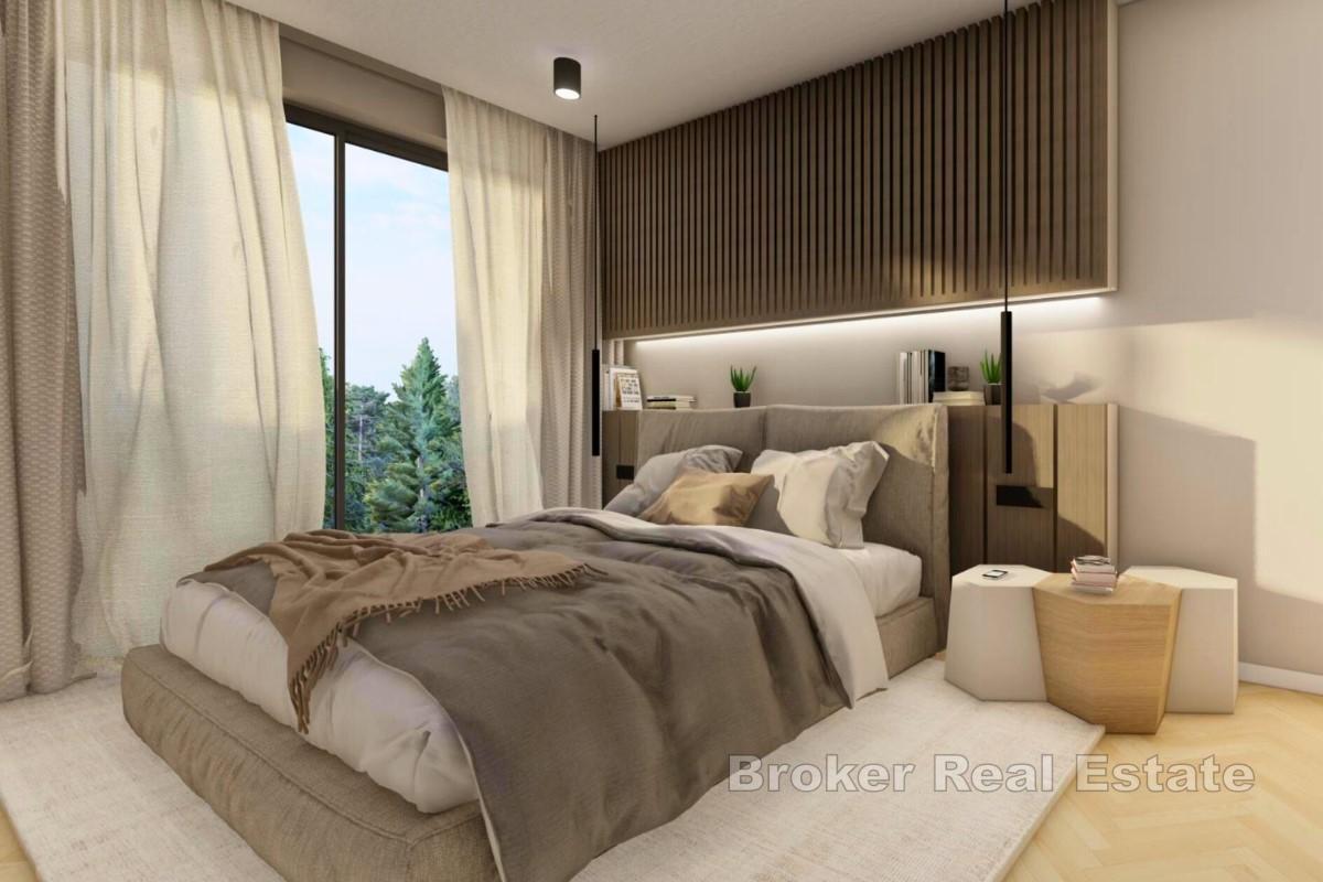Moderne Erdgeschosswohnung mit Pool