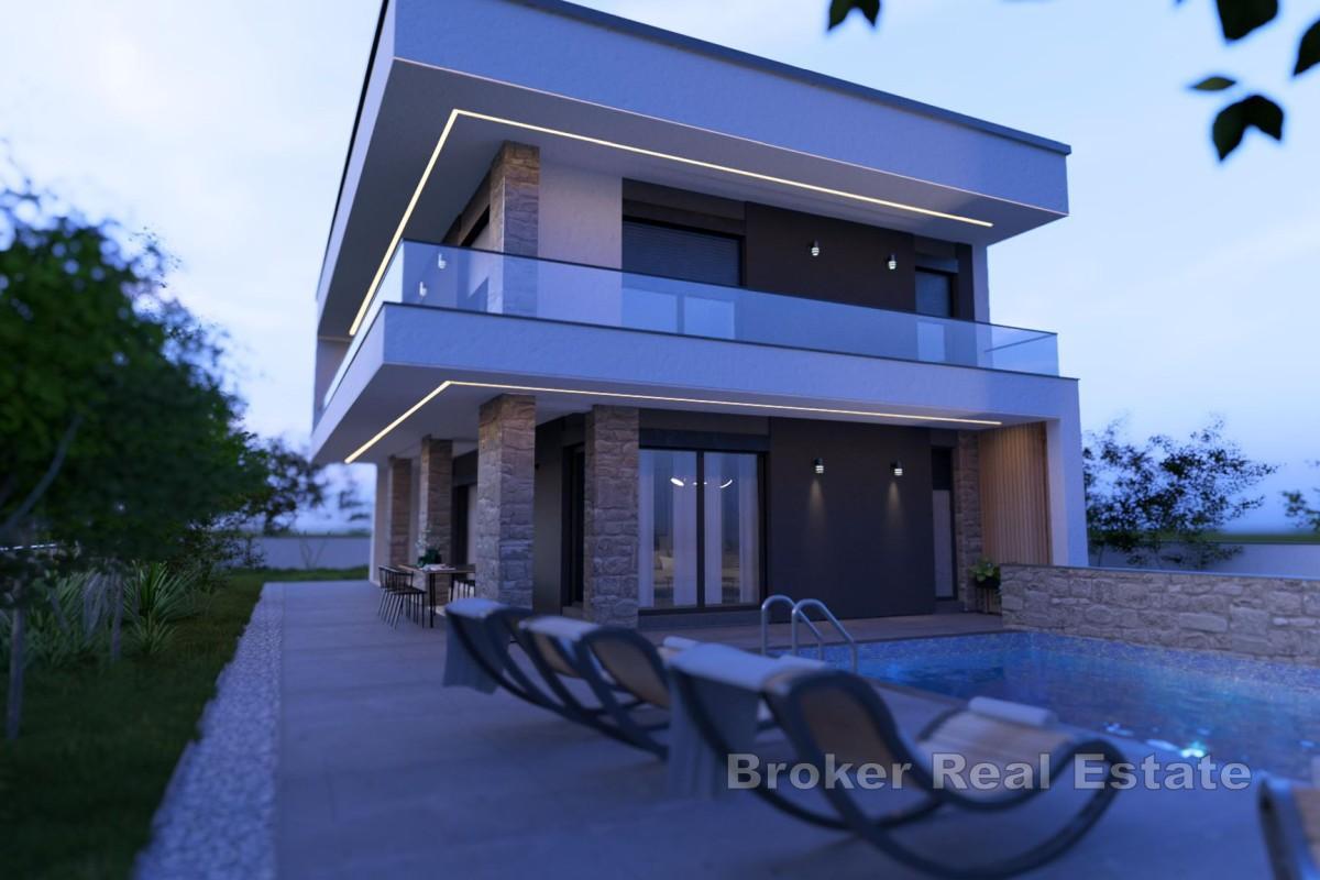 Moderne Villa mit Pool und Panoramablick
