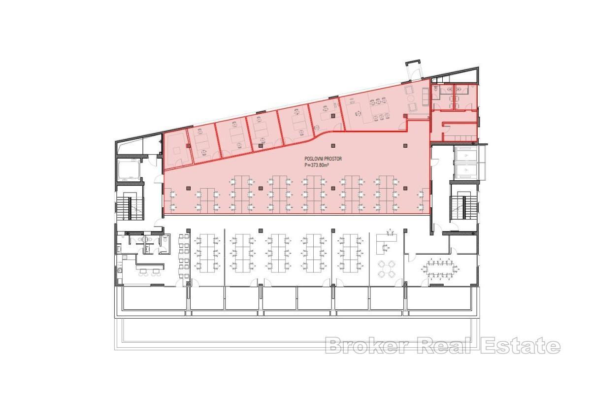 Uffici in un moderno edificio per uffici