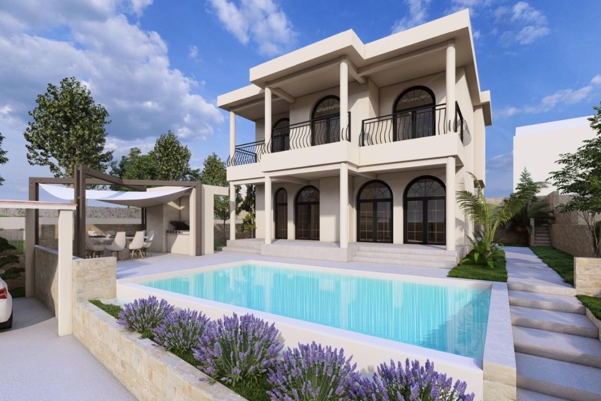 Terreno edificabile con permesso per una villa di lusso vicino al mare