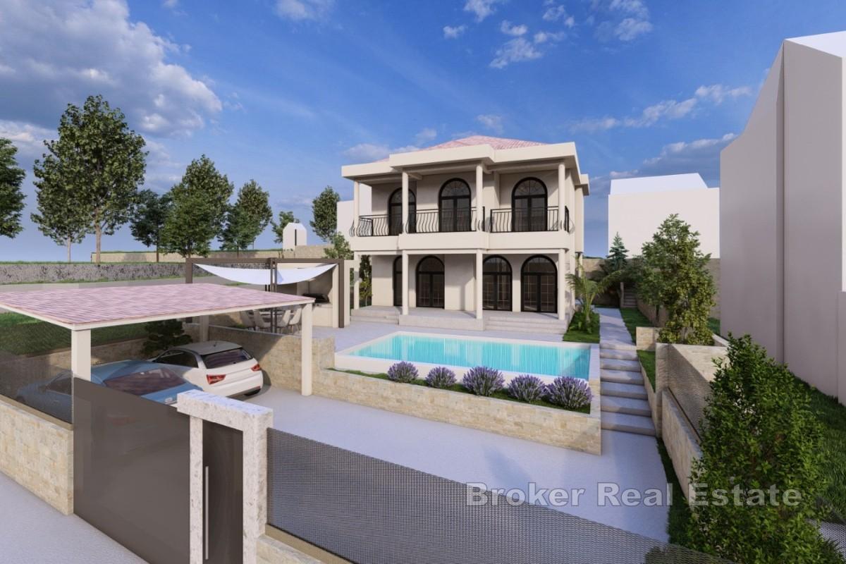 Terreno edificabile con permesso per una villa di lusso vicino al mare