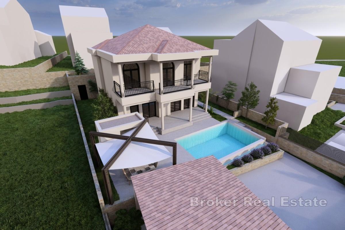 Terreno edificabile con permesso per una villa di lusso vicino al mare