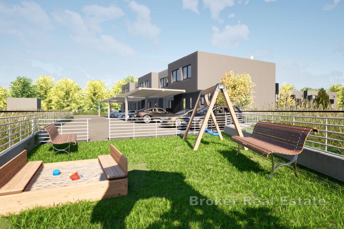 Casa a risparmio energetico con terrazza