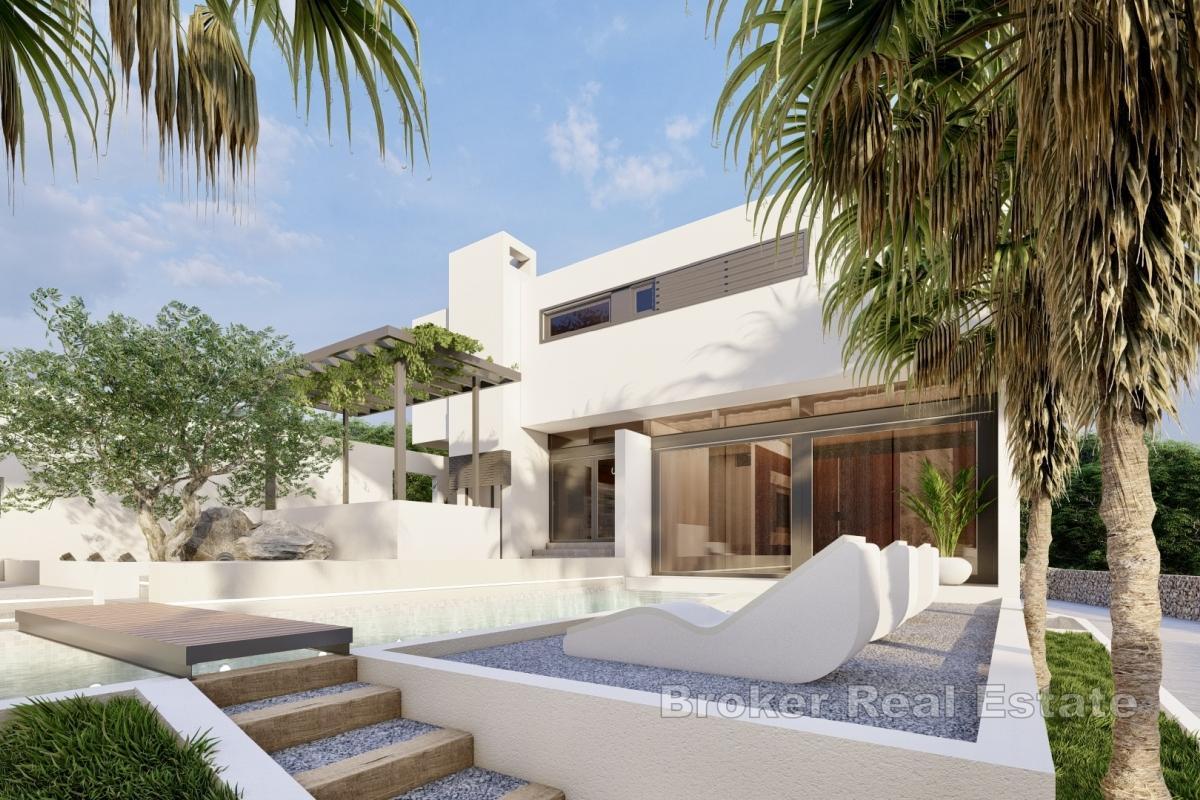 Luxusvilla mit Pool und Meerblick