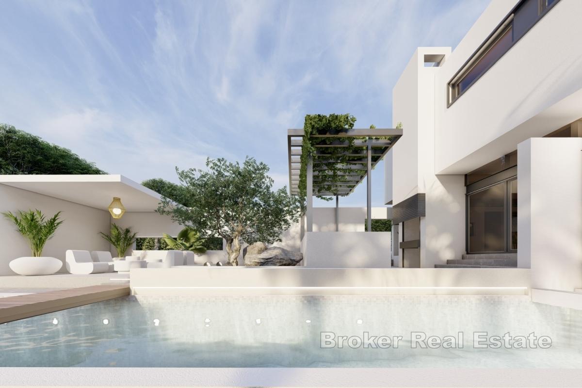 Luxusvilla mit Pool und Meerblick
