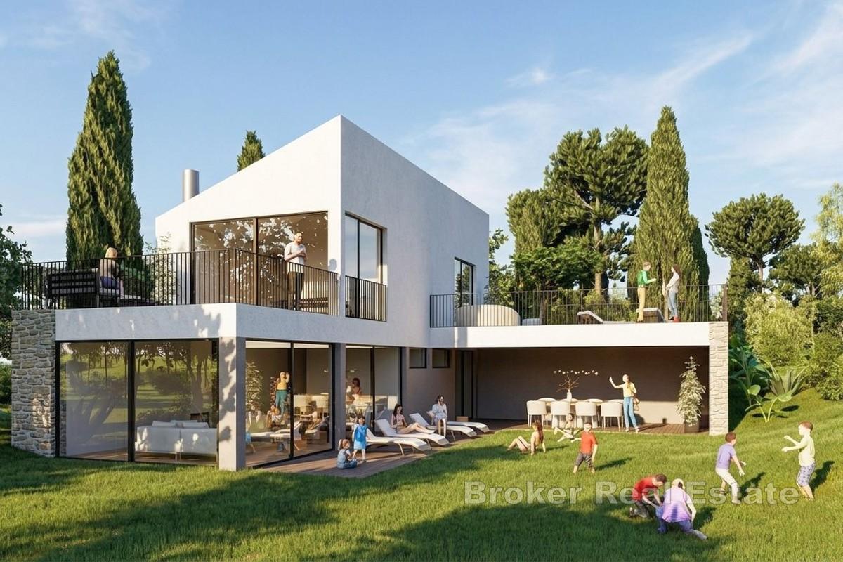 Terrain constructible avec permis et projet