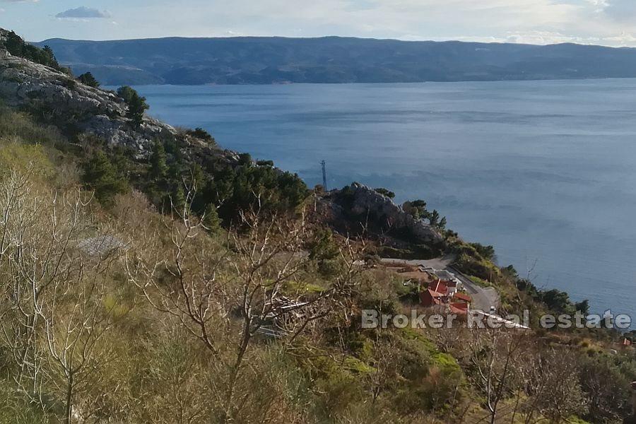 Terreno edificabile con vista mare aperto