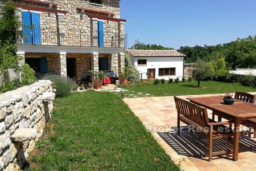 Stone house on a large property