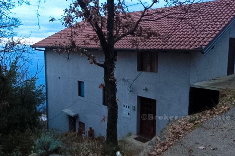 Maison familiale avec vue mer
