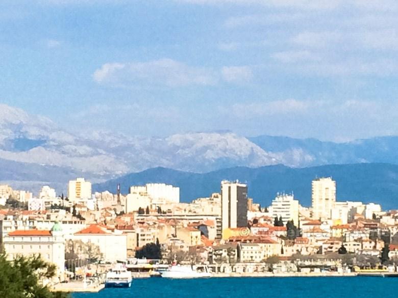 Wohnung in Split, Meje, mit Blick auf das Meer