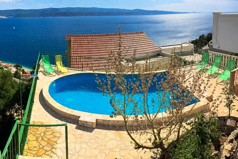 Dům / Villa, výhled na moře, Omiš