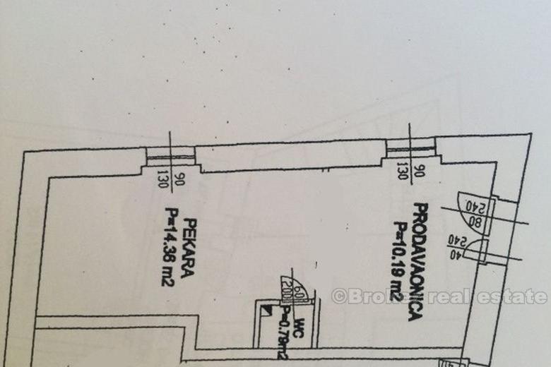 Local commercial de 27 m2, à vendre