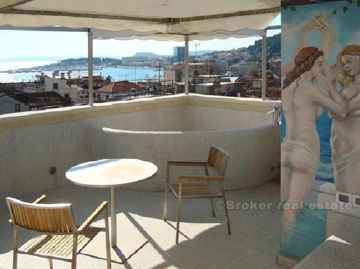 Luksus tre roms leilighet i sentrum av Diokletians palass, for salg